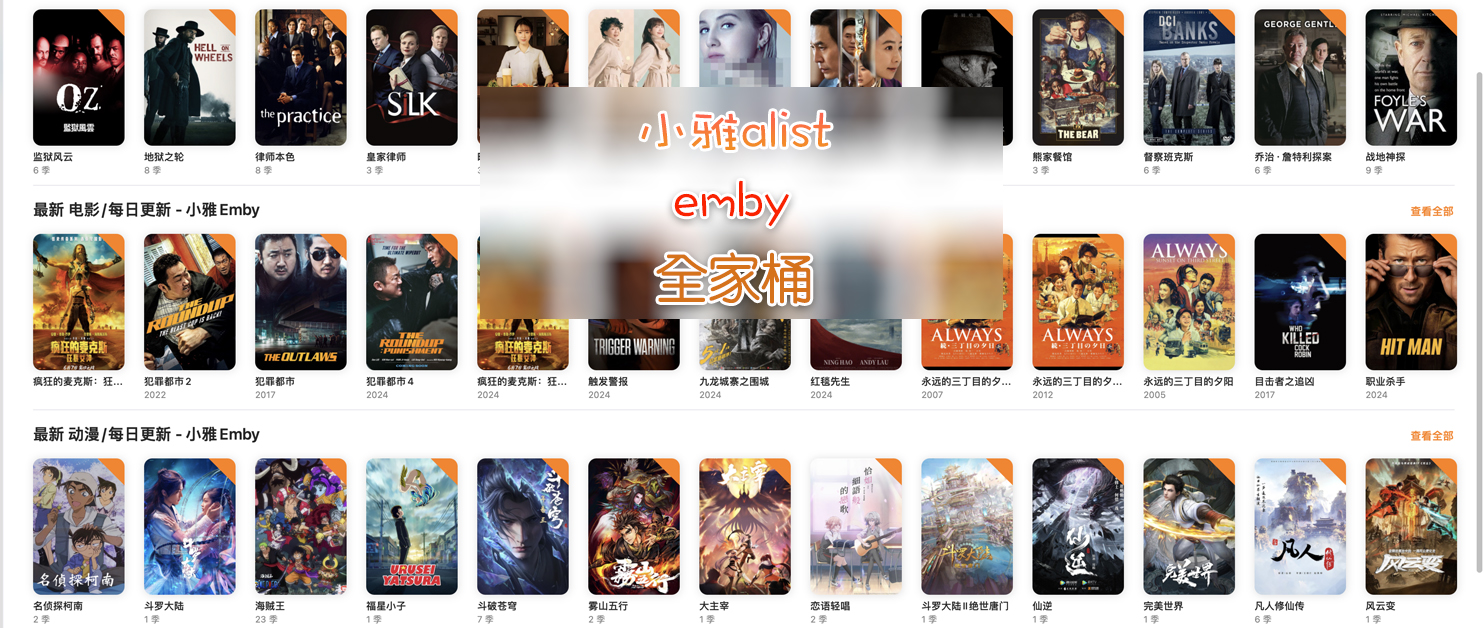 不再为片源发愁，威联通极速部署小雅alist+EMBY全家桶，五步即可开启视听盛宴